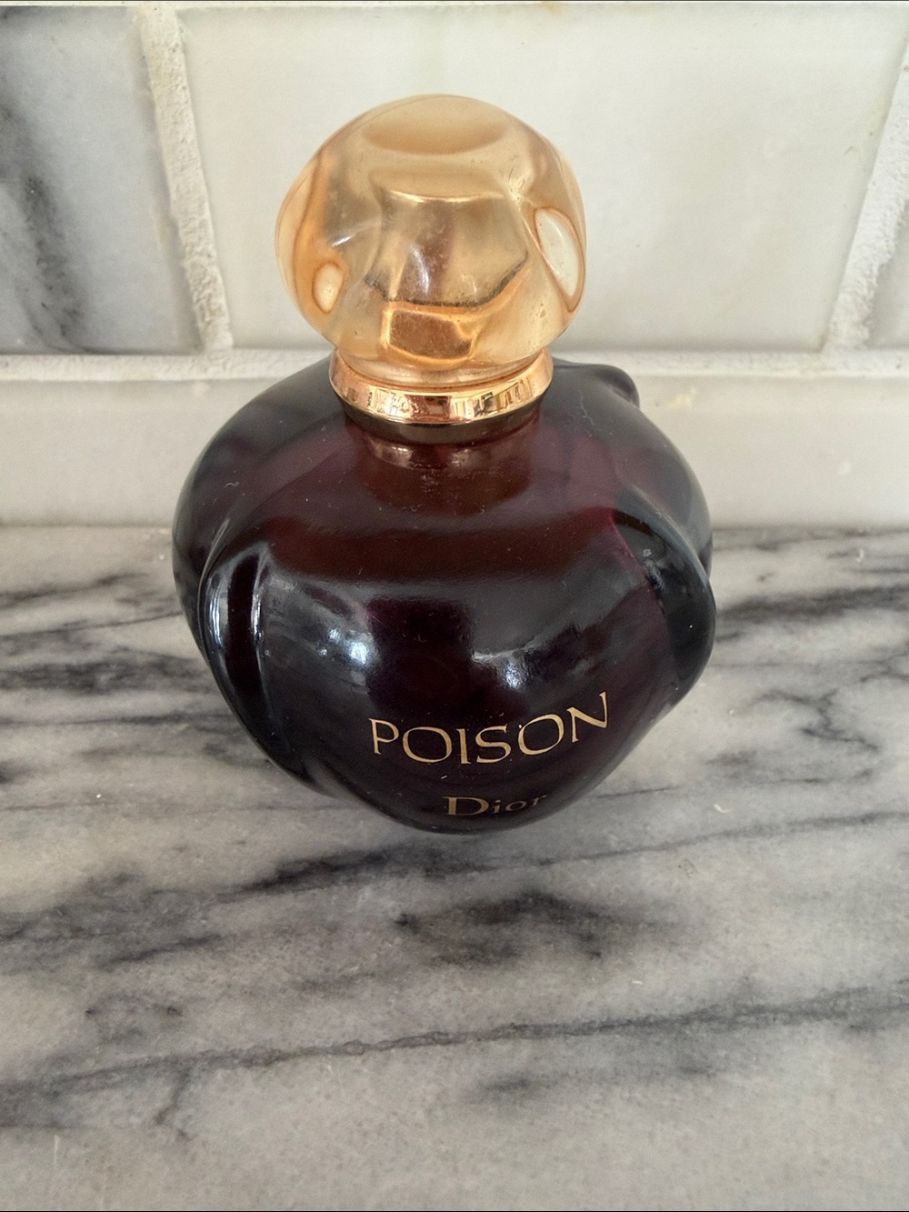 Vintage Christian Dior Poison Bottle